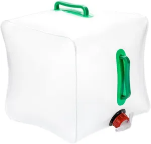 POPETPOP Water Container Portable Water Storage Bag Lightweight Design Strong Handle for Easy Carrying for Camping and Outdoor Activities