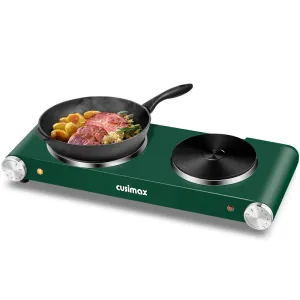 Portable 2-Burner Electric Hot Plate Cooktop