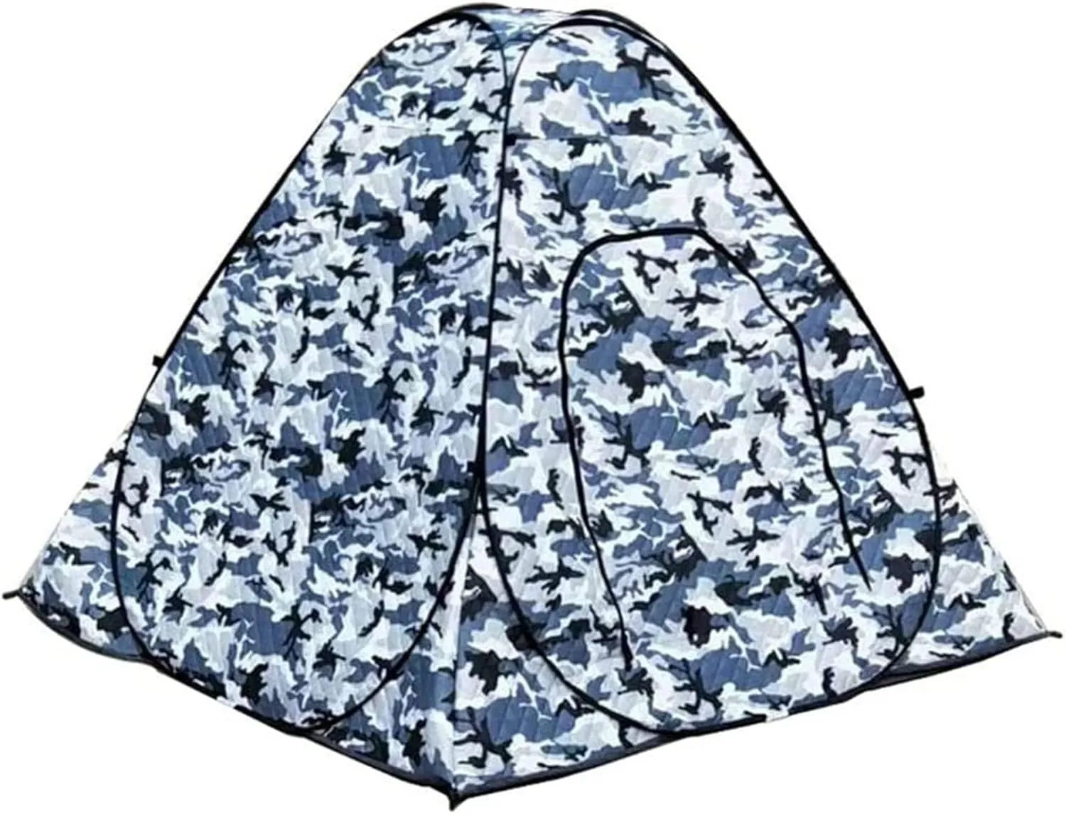 Portable 3 Person Ice Fishing Tent, Outdoor Ice Fishing Shelter Camping Tent Fishing Shanty for Ice Fishing Winter Fishing, 200X200X160CM