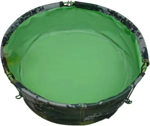 Portable Basin Collapsible Camping Sink Tear and Wear Resistant Material for Hiking Travel Random Color