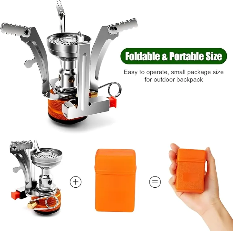 Portable Camping Cookware Mess Kit