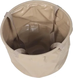 Portable Folding Bucket Collapsible Water Container for Outdoor Camping Fishing Strong Compact Storage