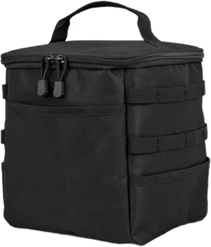 Portable Gas Tank Storage Bag for Outdoor Cooking Essentials, Black, 21.5cmx21.5cmx23.5cm