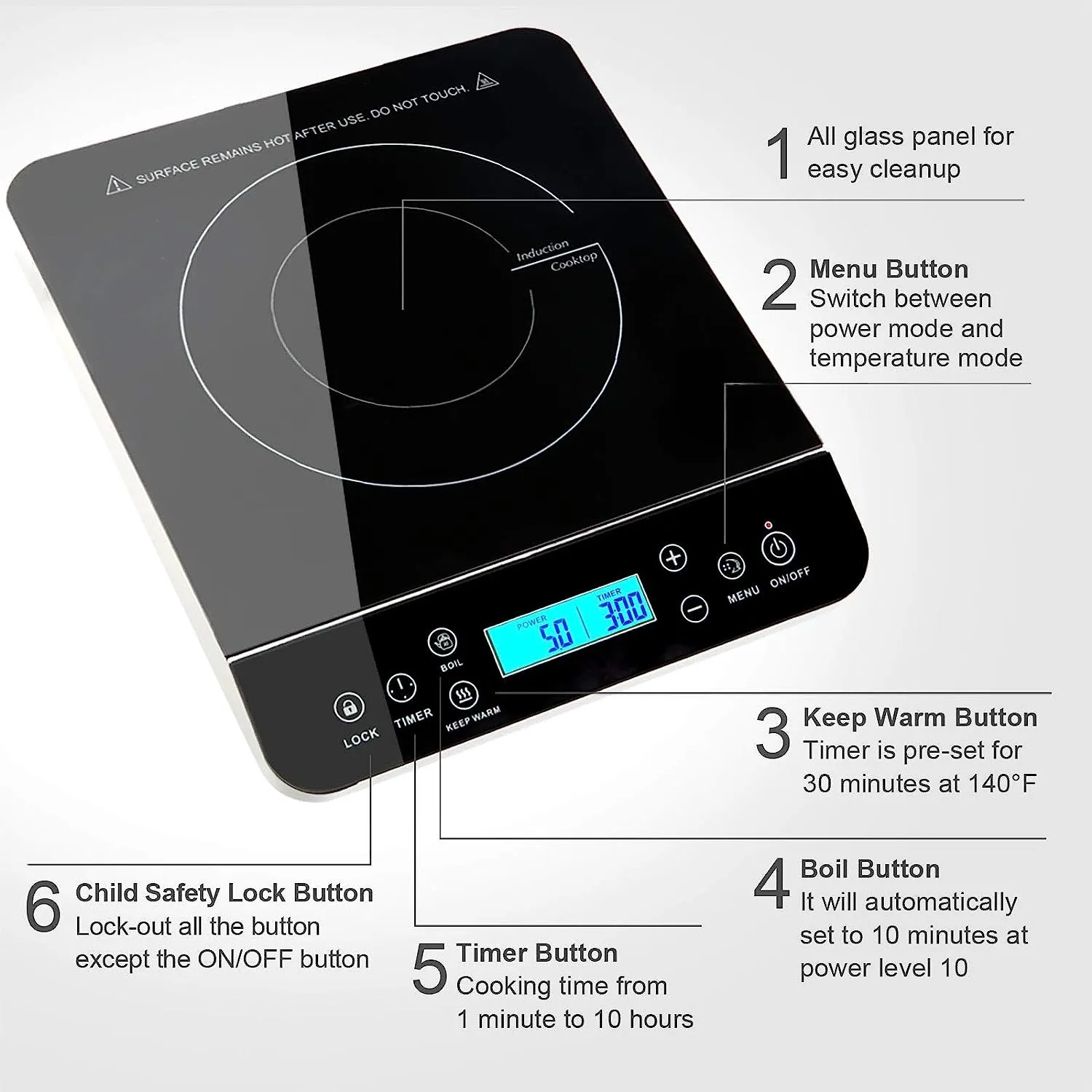 Portable Induction Cooktop