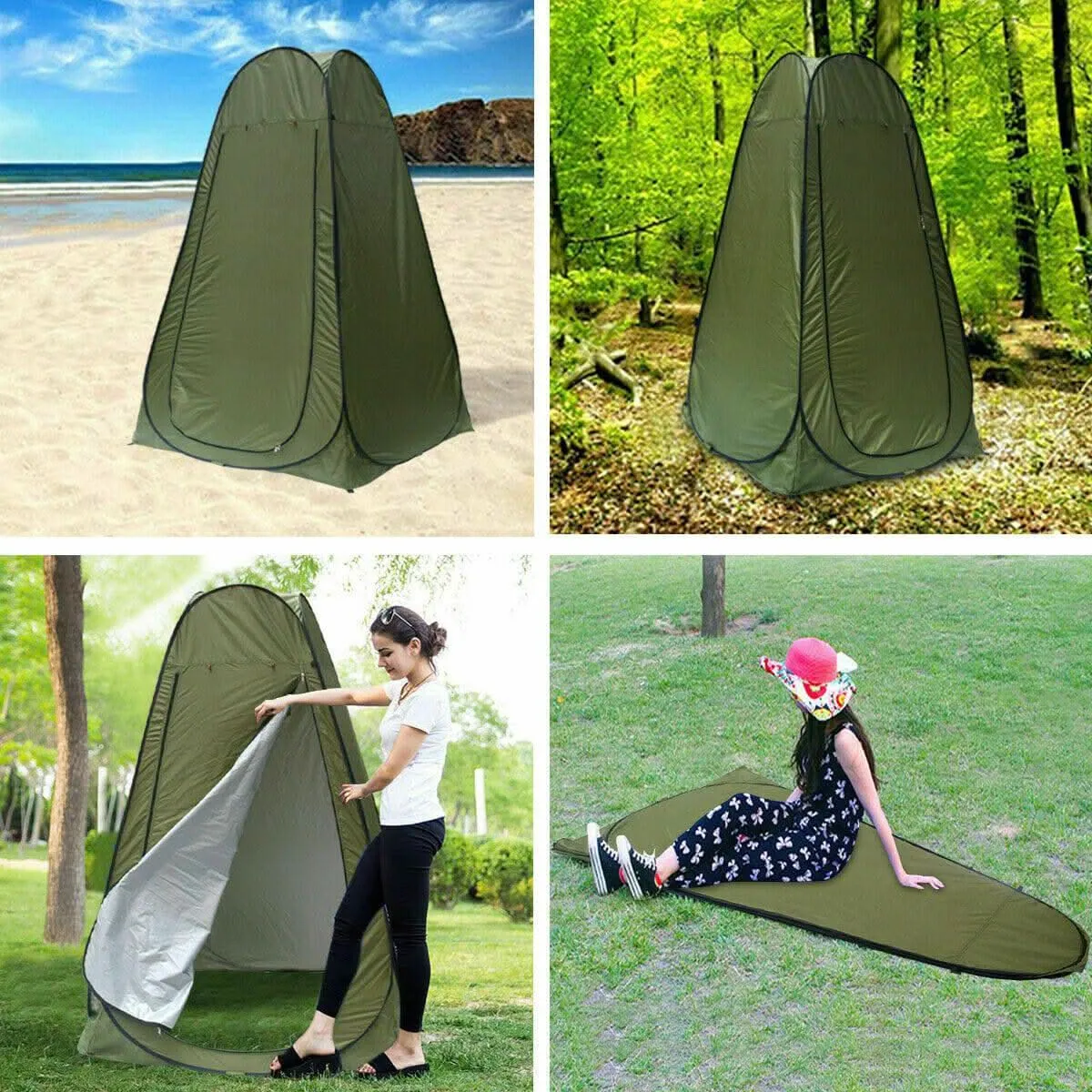 Portable Pop Up Outdoor Camping Shower Tent Toilet Privacy Change Room