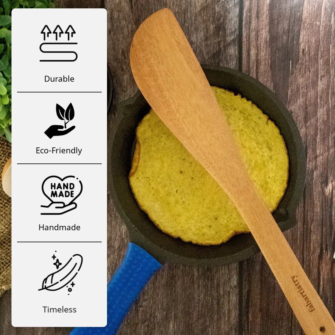 Pre-Seasoned Cast Iron Saute Pan with Silicon Grip(6")