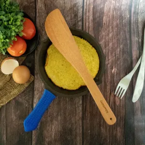 Pre-Seasoned Cast Iron Saute Pan with Silicon Grip(6")