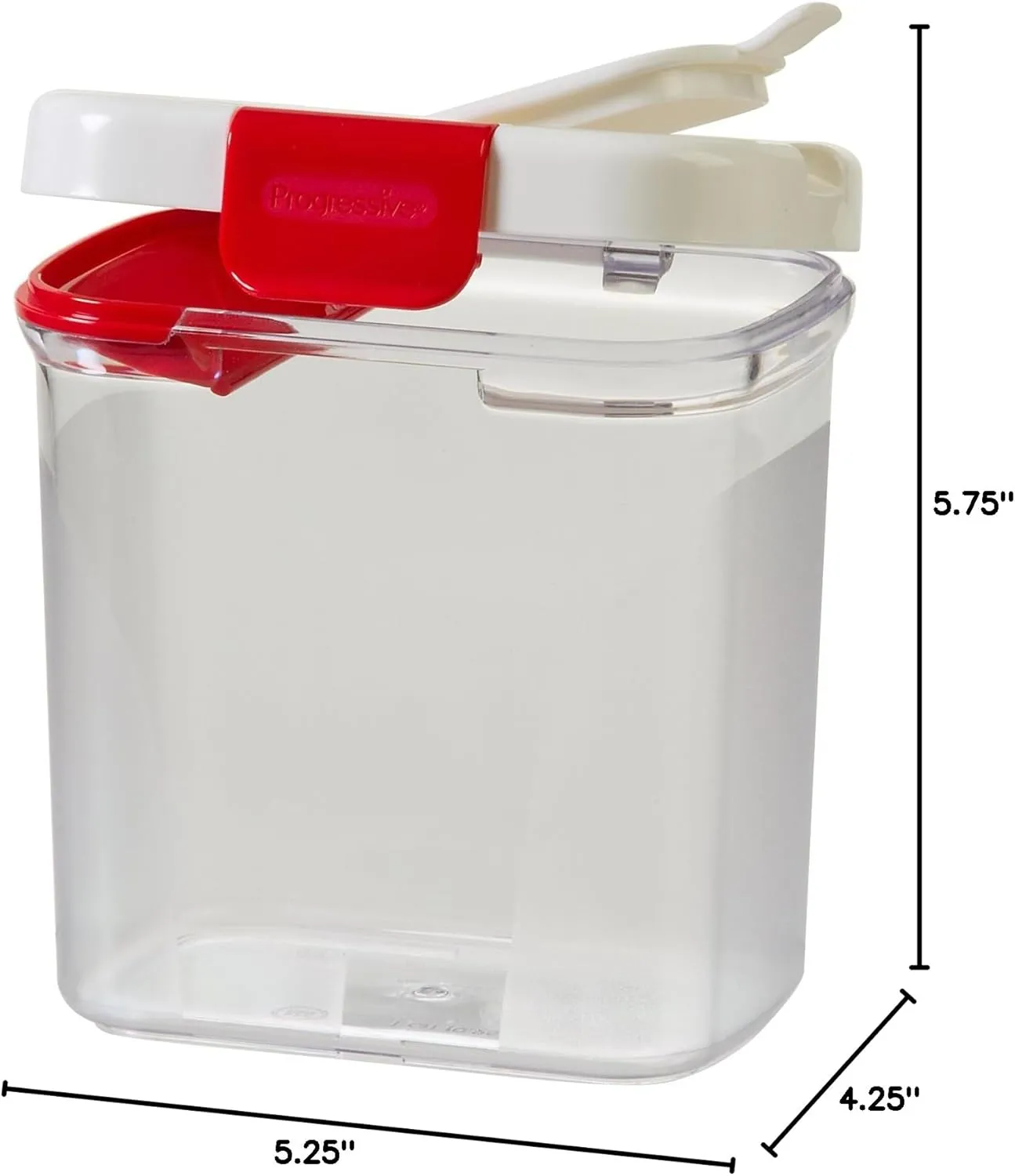 PrepSolutions Powdered Sugar Keeper, 1 Quart - Airtight Storage for 1 Pound Bag, Keeps Sugar Fresh and Clump-Free