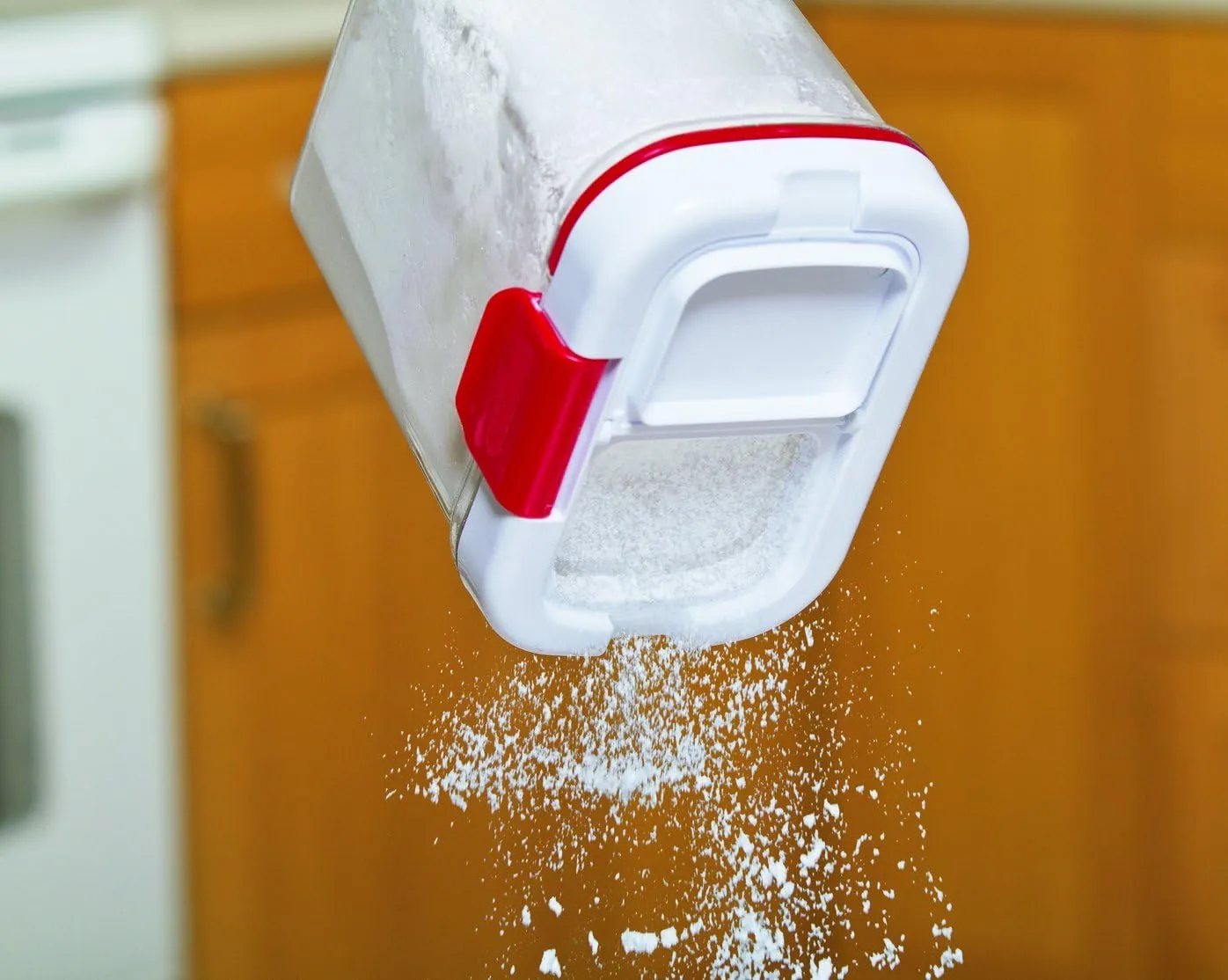 PrepSolutions Powdered Sugar Keeper, 1 Quart - Airtight Storage for 1 Pound Bag, Keeps Sugar Fresh and Clump-Free