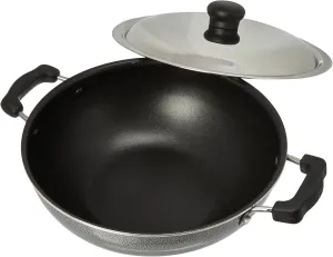 Prestige Manttra Omega Select Plus 250 Deep Fry pan, Kadai, Indian kadhai, Medium