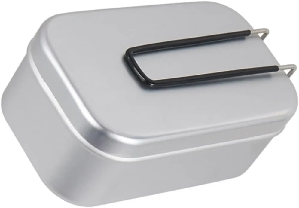 PRETYZOOM Aluminum Lunch Box for Outdoor Activities Compact Hiking Bento Pot Easy to Carry and Reusable