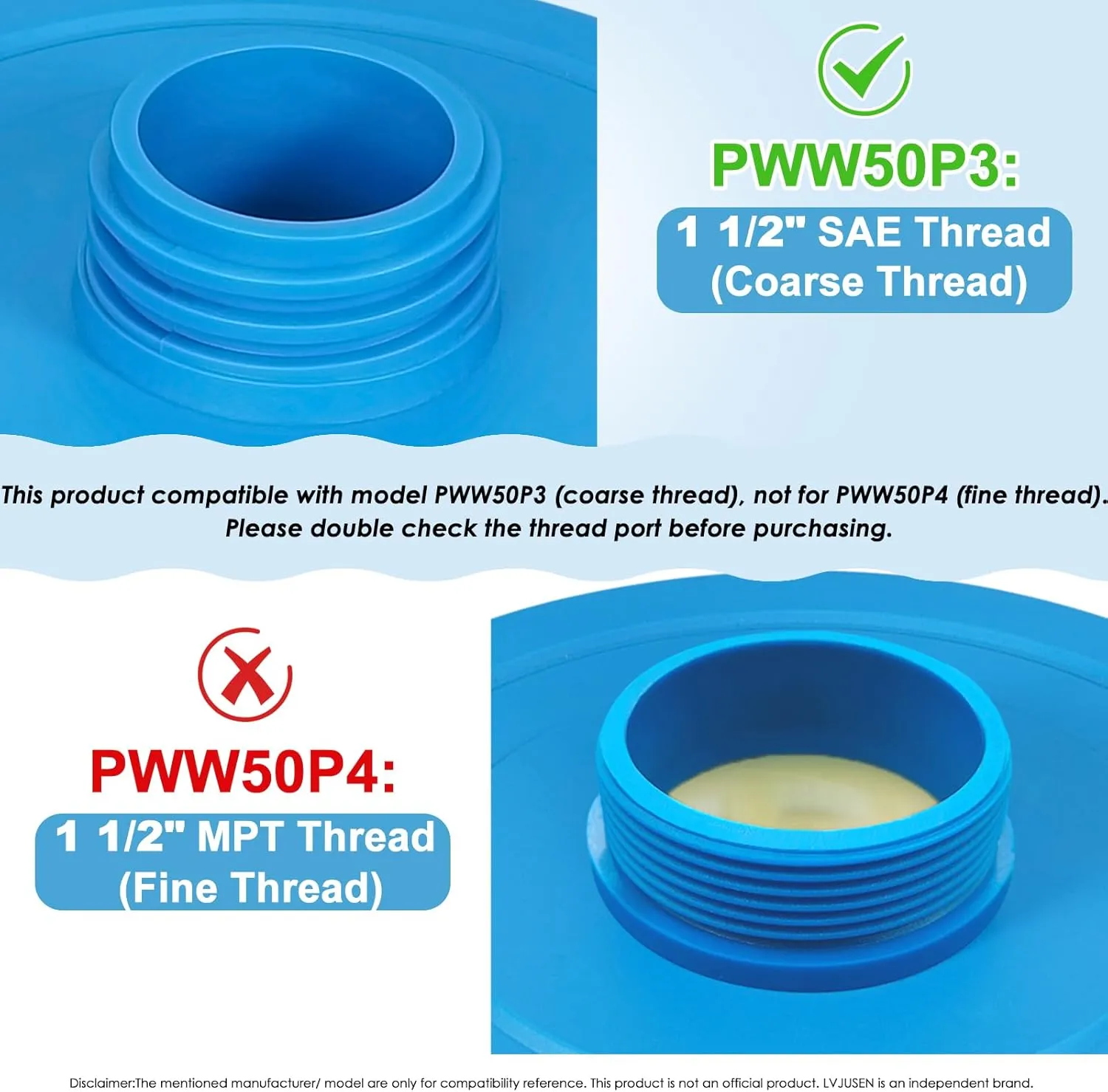 PWW50P3 Spa Filter Replacement for Pleatco Pure PWW50P3/Unicel 6CH-940 Spa Filter/Viking Spa Filter/Waterway 817-0050/Filbur FC-0359,25252,03FIL1400-2 Pack