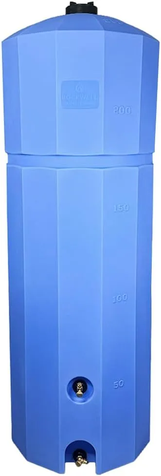 QuakeTank 250 Gallon Water Storage Tank by Rockwell Products | Safe and Reliable Emergency Water Storage Container, BPA Free | Made in The USA