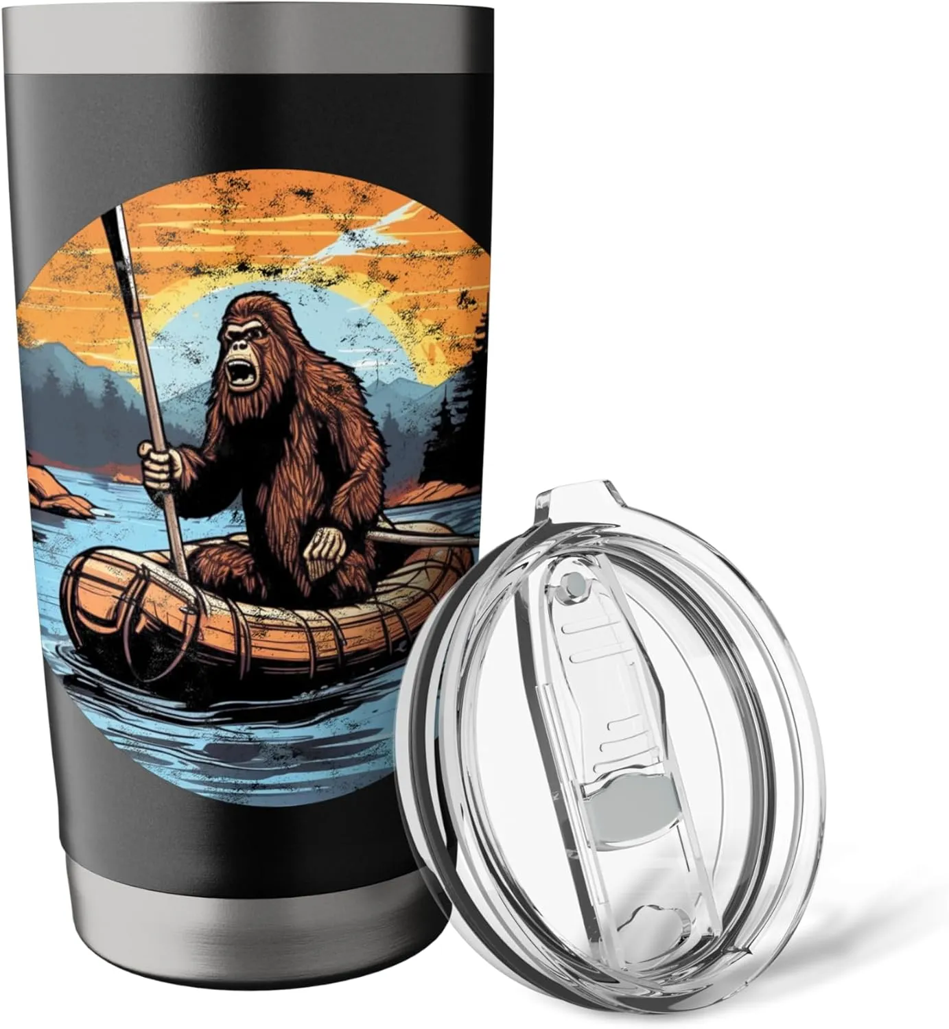 Rafting Rafter River Rafting White Water Rafting Stainless Steel Insulated Tumbler