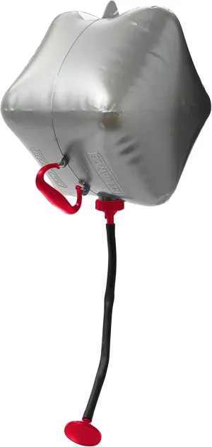 Reliance Products Solar Spray | Portable Shower | Silver | 5-Gallon Capacity, Gray, 9.4 Inch x 3.5 Inch x 10.4 Inch, (9321-69)