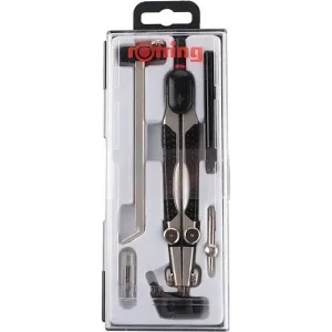 Rotring | Compact Giant | Universal Compass | 6 Pieces
