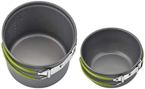 Rynx | Outdoor Camping Cookware Set for 1-2 People Camping Cooking with Portable Bags and Tableware Camping & Hiking Equipment