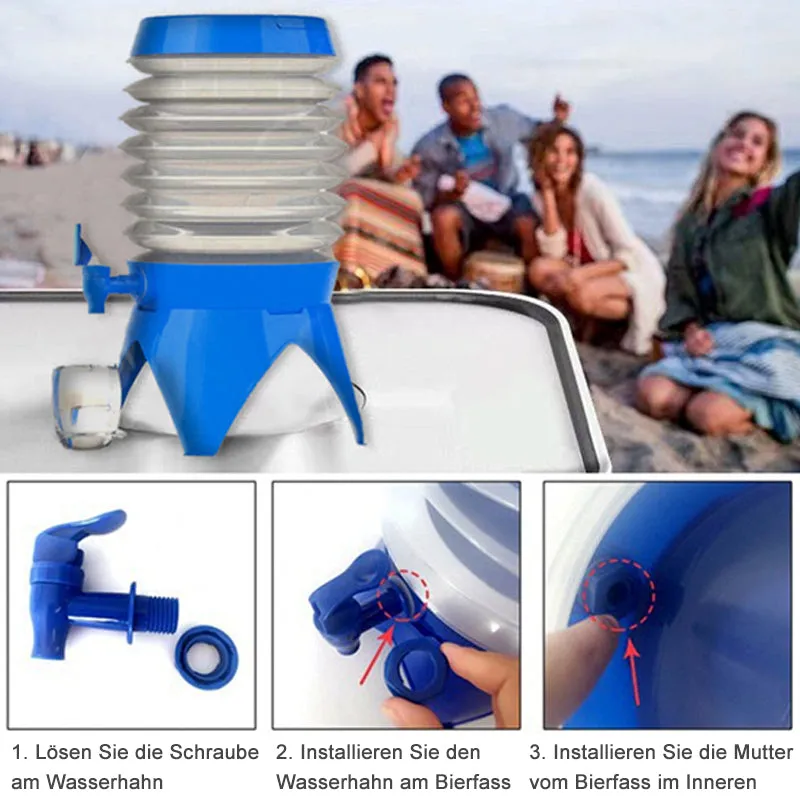 Rynx | Water Container with Faucet