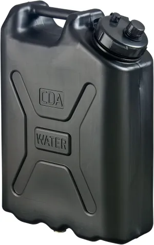 Scepter BPA Durable 5 Gallon 20 Liter Portable Military Water Storage Container for Camping, Outdoors and Emergency Management
