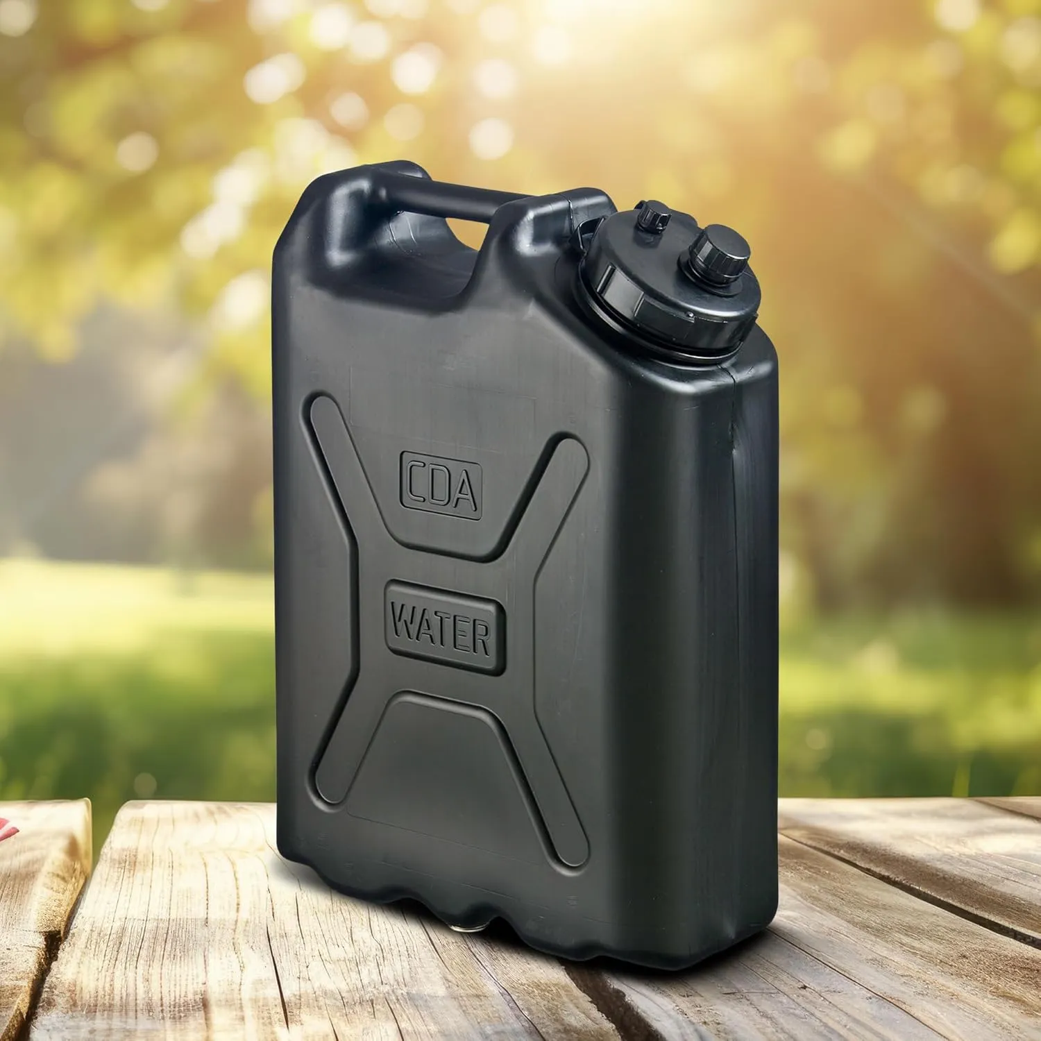 Scepter BPA Durable 5 Gallon 20 Liter Portable Military Water Storage Container for Camping, Outdoors and Emergency Management