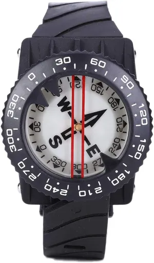 Scuba Diving Compass, Diving Wrist Compass, Waterproof Scuba Compass, Portable Reliable and Durable, for Scuba, Camping, Kayaking and Outdoor Sports