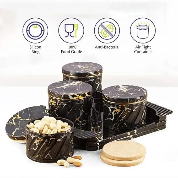 Selvel Airtight Dry Fruit Container Tray Set