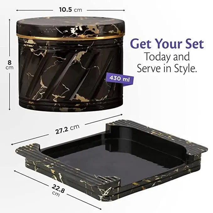 Selvel Airtight Dry Fruit Container Tray Set