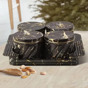 Selvel Airtight Dry Fruit Container Tray Set