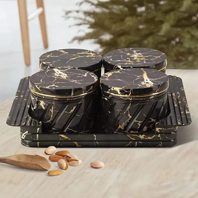 Selvel Airtight Dry Fruit Container Tray Set