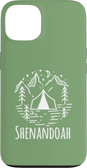Shenandoah Virginia Camping Tent Rustic Mountains Wilderness Case for iPhone 13