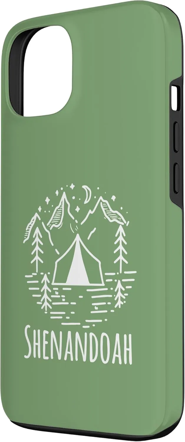 Shenandoah Virginia Camping Tent Rustic Mountains Wilderness Case for iPhone 13