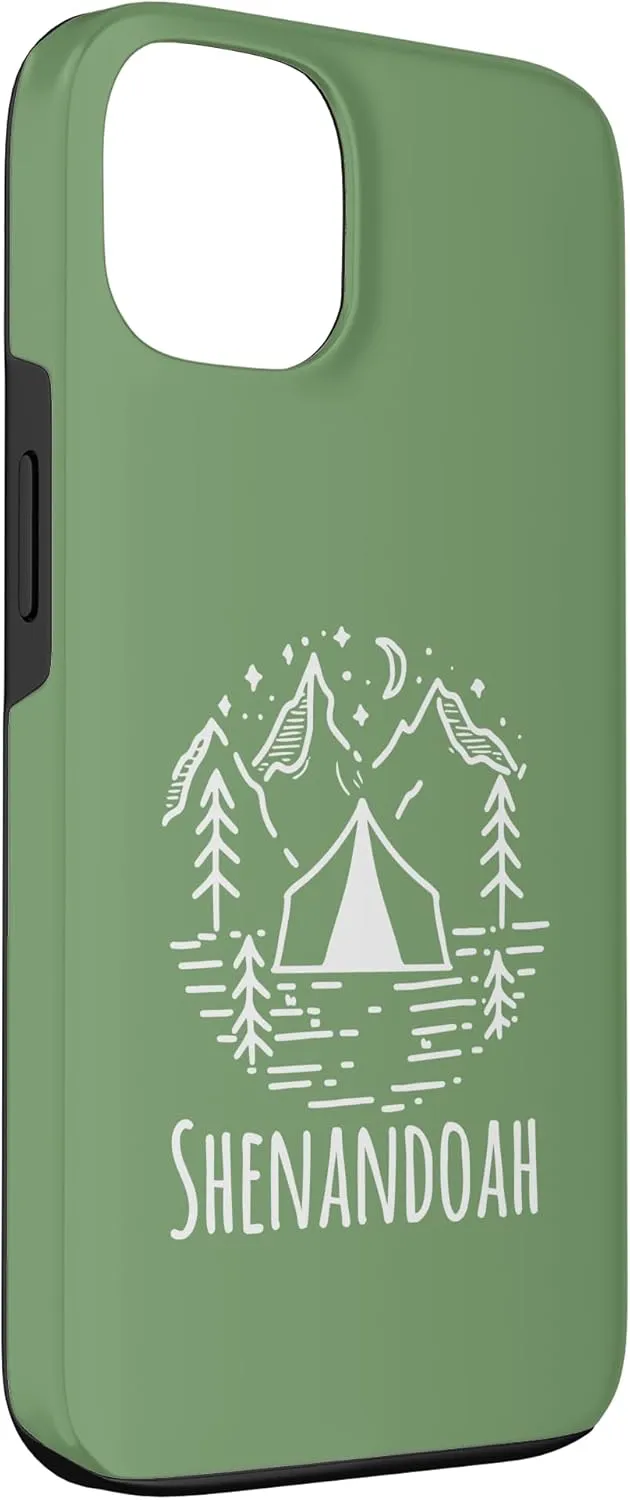 Shenandoah Virginia Camping Tent Rustic Mountains Wilderness Case for iPhone 13
