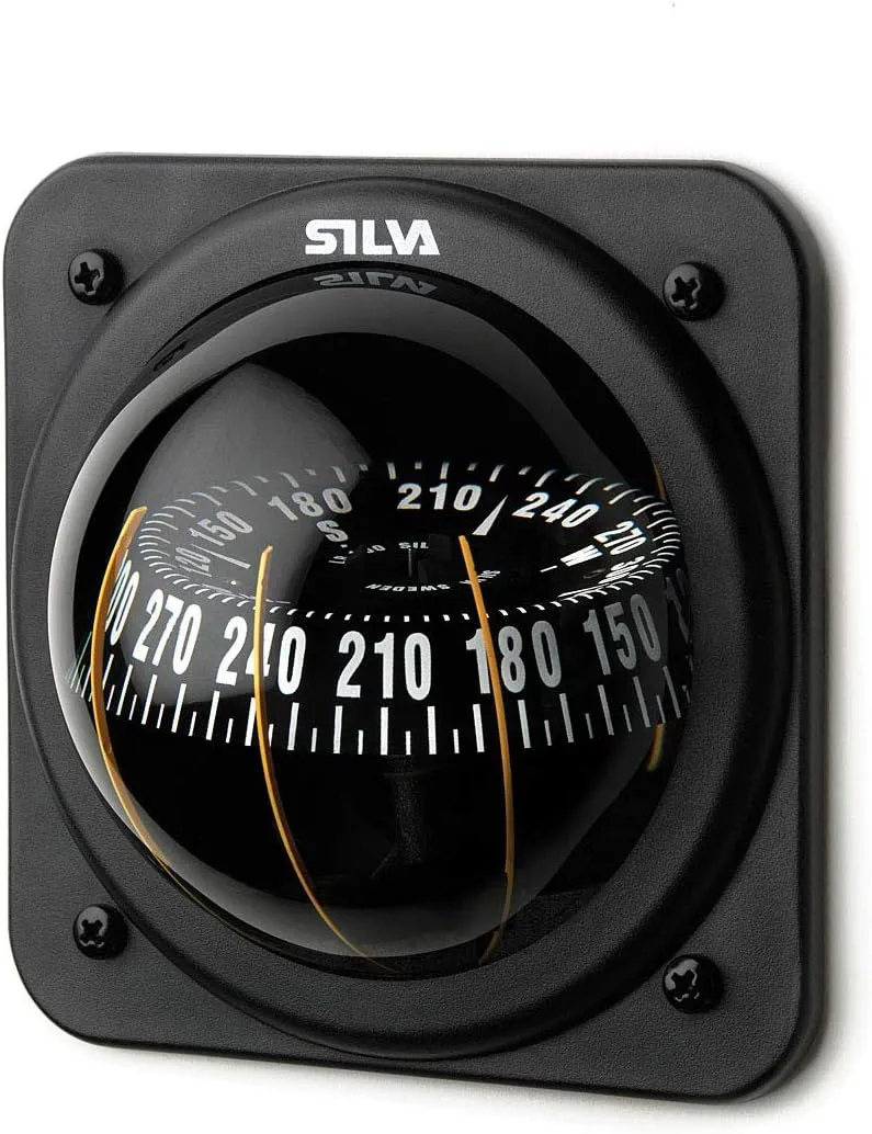 Silva 100P Compass, Black, One Size