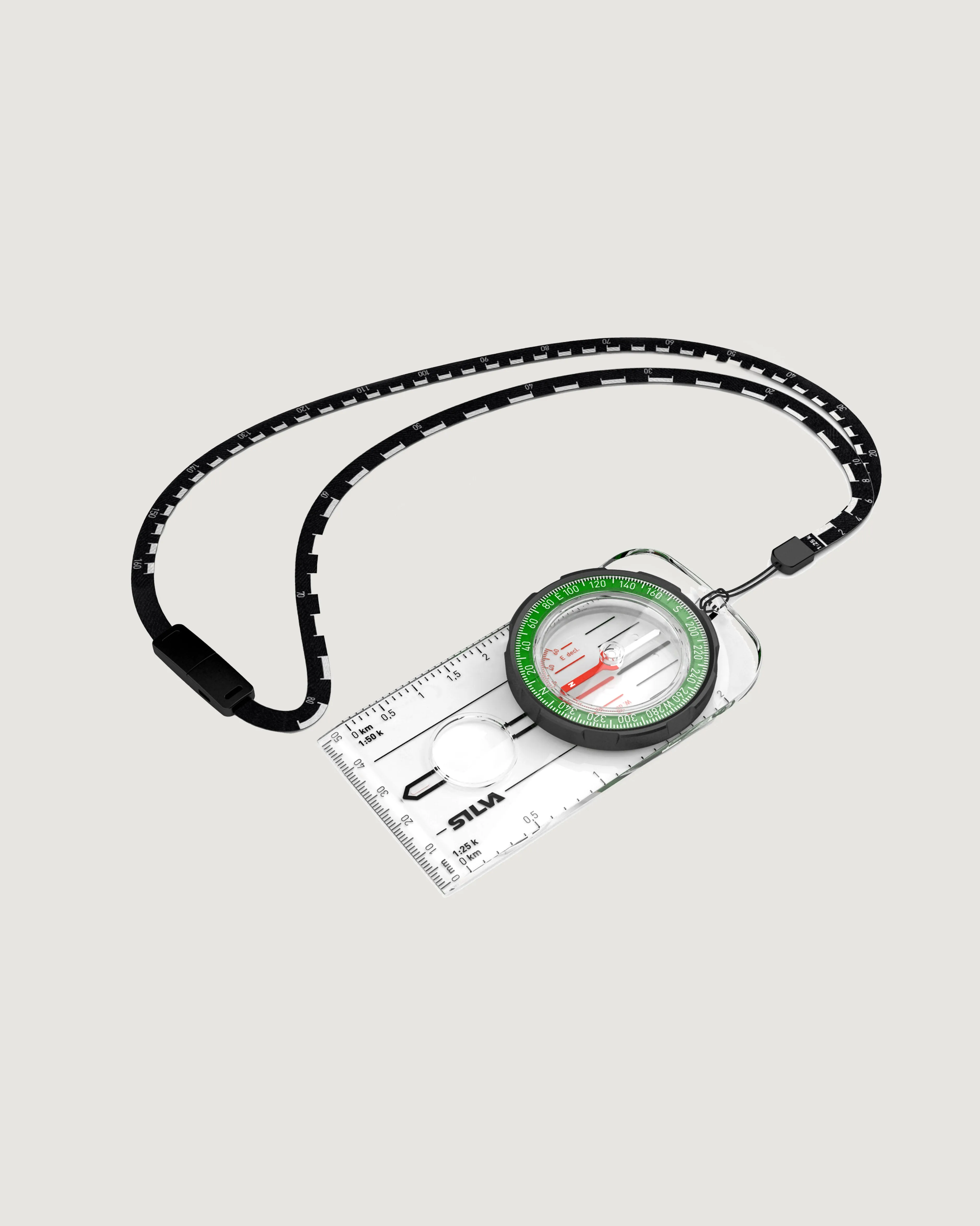 Silva Ranger Middle South Compass - Transparent
