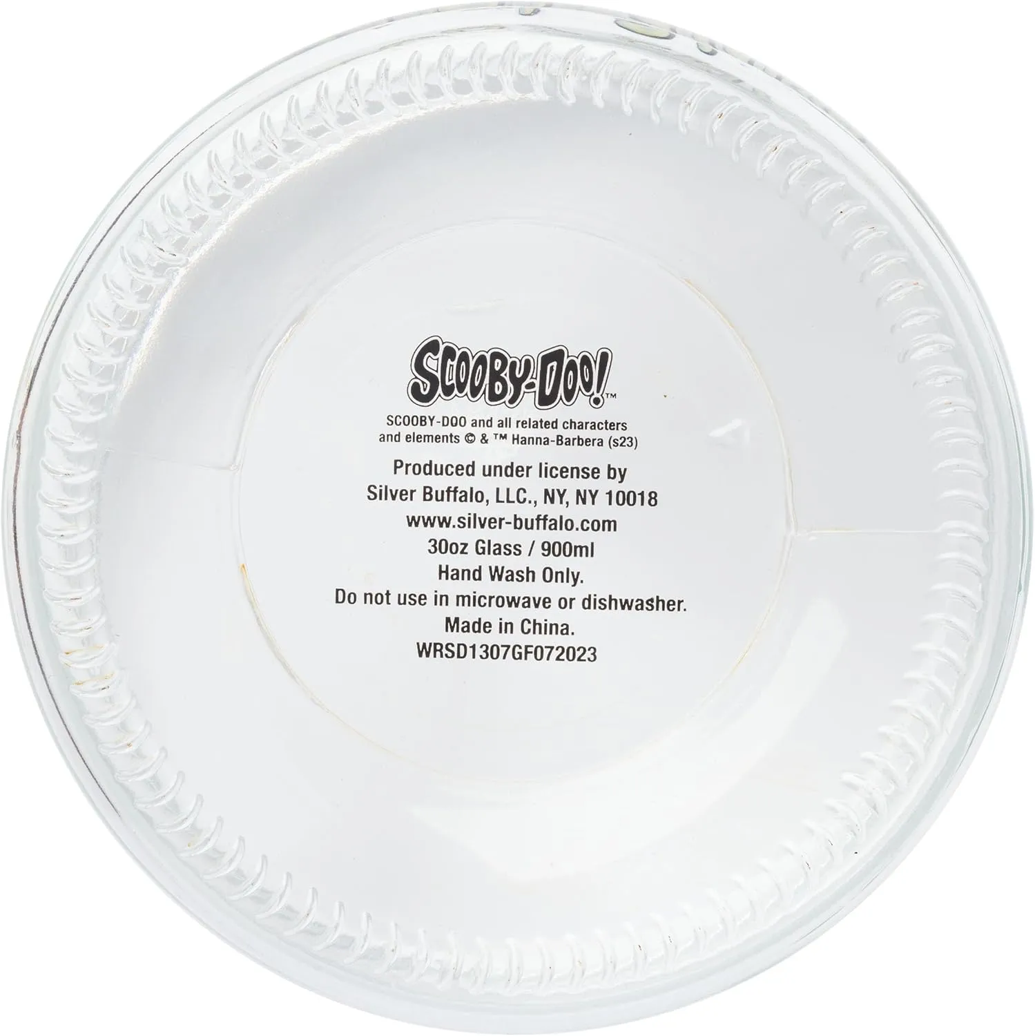 Silver Buffalo Scooby Doo Scooby Snacks Glass Cookie Snack Candy Jar with Lid (Small)
