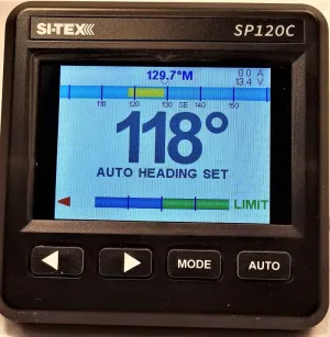 Sitex SP120C Color Autopilot Rudder Feedback Type S Drive