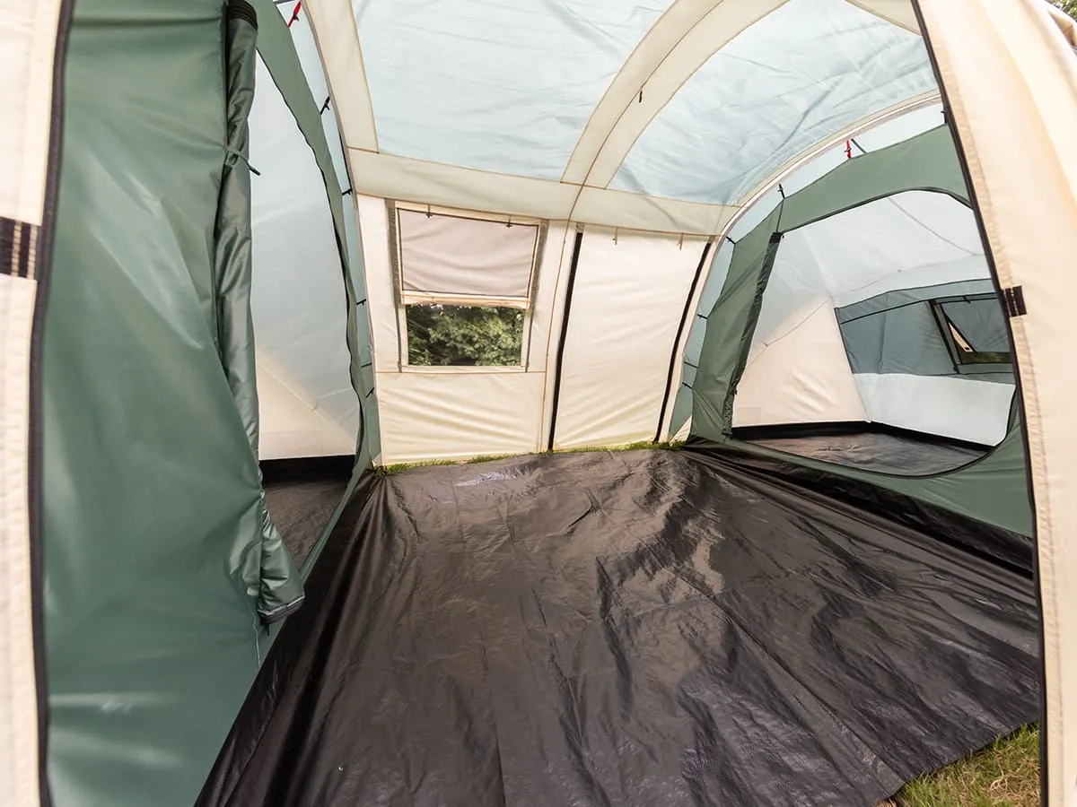 Skandika Kalmar 6 Tent Vis-A-Vis 6 Person in Beige & Green