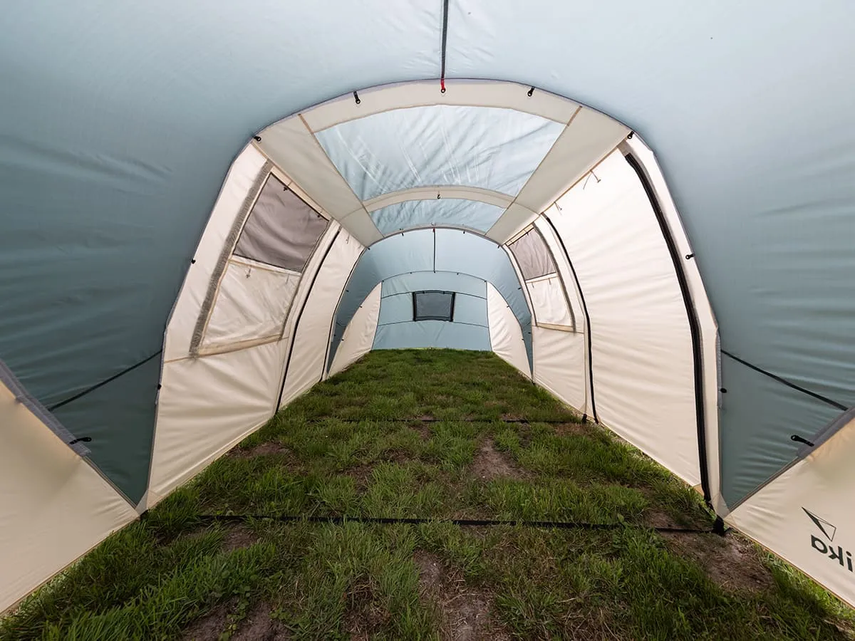 Skandika Kalmar 6 Tent Vis-A-Vis 6 Person in Beige & Green