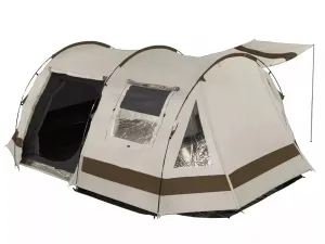 Skandika Kambo 4 Tent Tunnel 4 Person in Beige Tent (SKA0040)