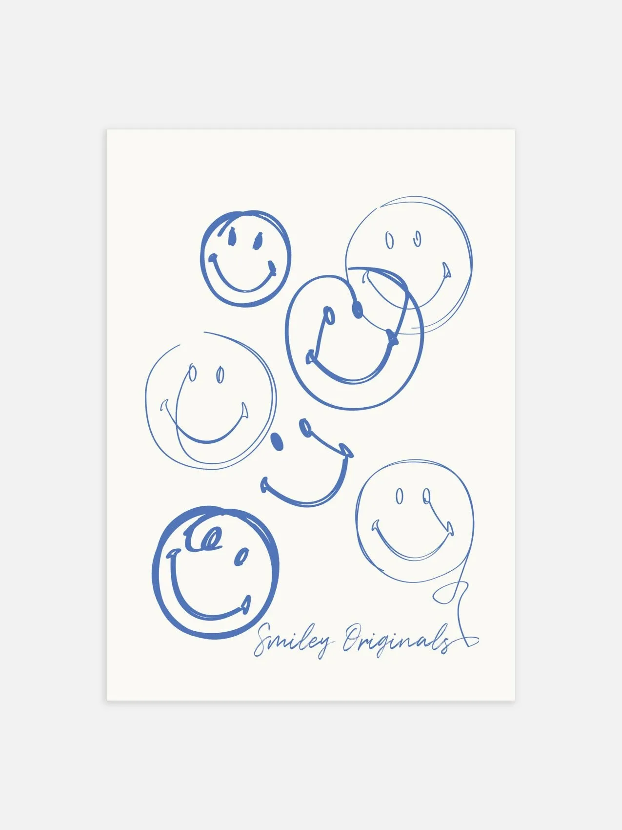 Smiley® Lines Poster