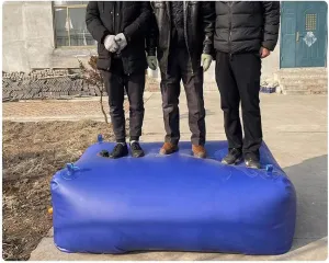 Soft Drought-Resistant Water Bag ,Collapsible Water Storage Bladder for Drought-Resistant, Large Capacity Emergency Water Tank , Outdoor Flexible Rainwater Bag ( Size : 0.8*0.43*0.34m/110 L/29 gallon