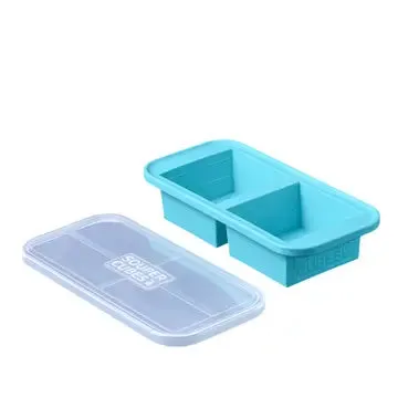 Souper Cubes Silicone Freezing Trays - Assorted Sizes - Aqua