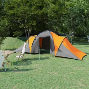 Spacious 6-Person Camping Tent for Family Adventures, Lightweight Fabric with Mosquito Net, Easy Setup for Unforgettable Outdoor Experiences