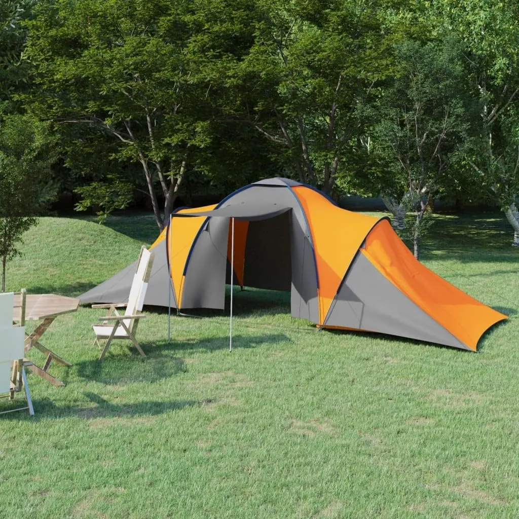 Spacious 6-Person Camping Tent for Family Adventures, Lightweight Fabric with Mosquito Net, Easy Setup for Unforgettable Outdoor Experiences