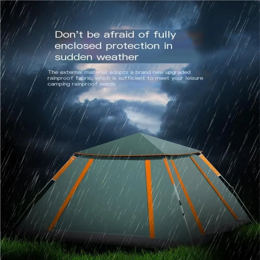 Spacious and Lightweight Tent Outdoor Camping Folding Fully Automatic Tent Sun Protection Quick Opening Ventilated Tent Portable Tent Outdoor Tent