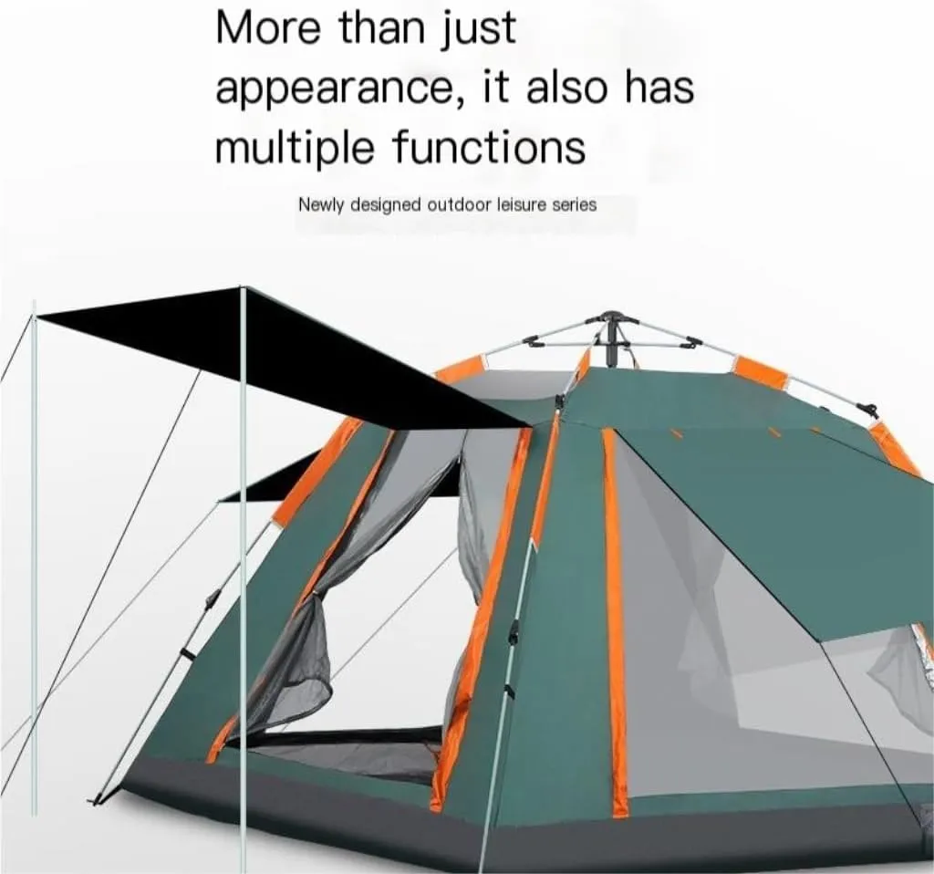 Spacious and Lightweight Tent Outdoor Camping Folding Fully Automatic Tent Sun Protection Quick Opening Ventilated Tent Portable Tent Outdoor Tent