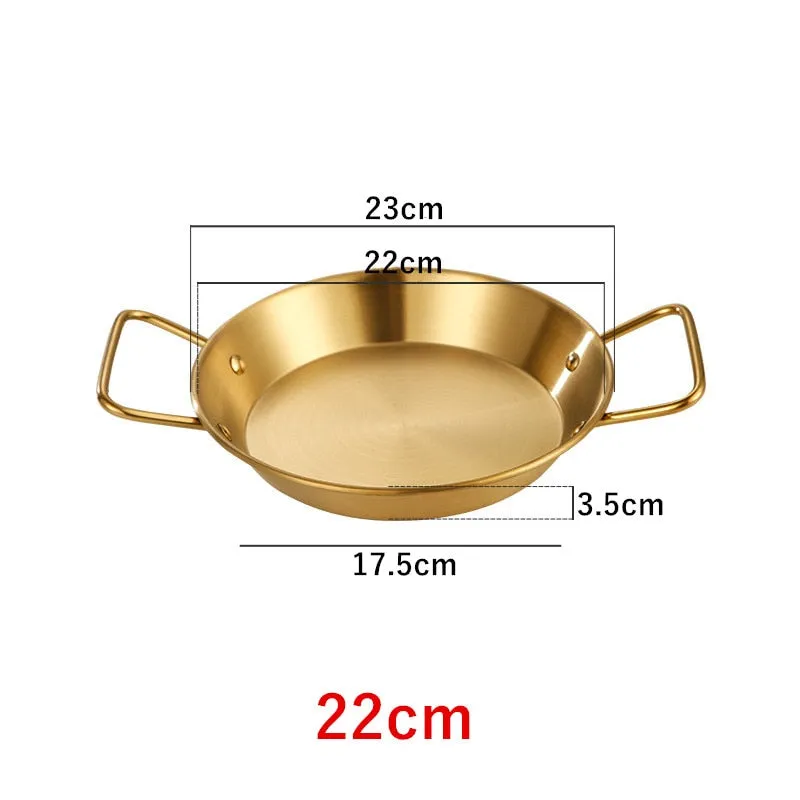 Spanish Paella Stainless Steel  Pan