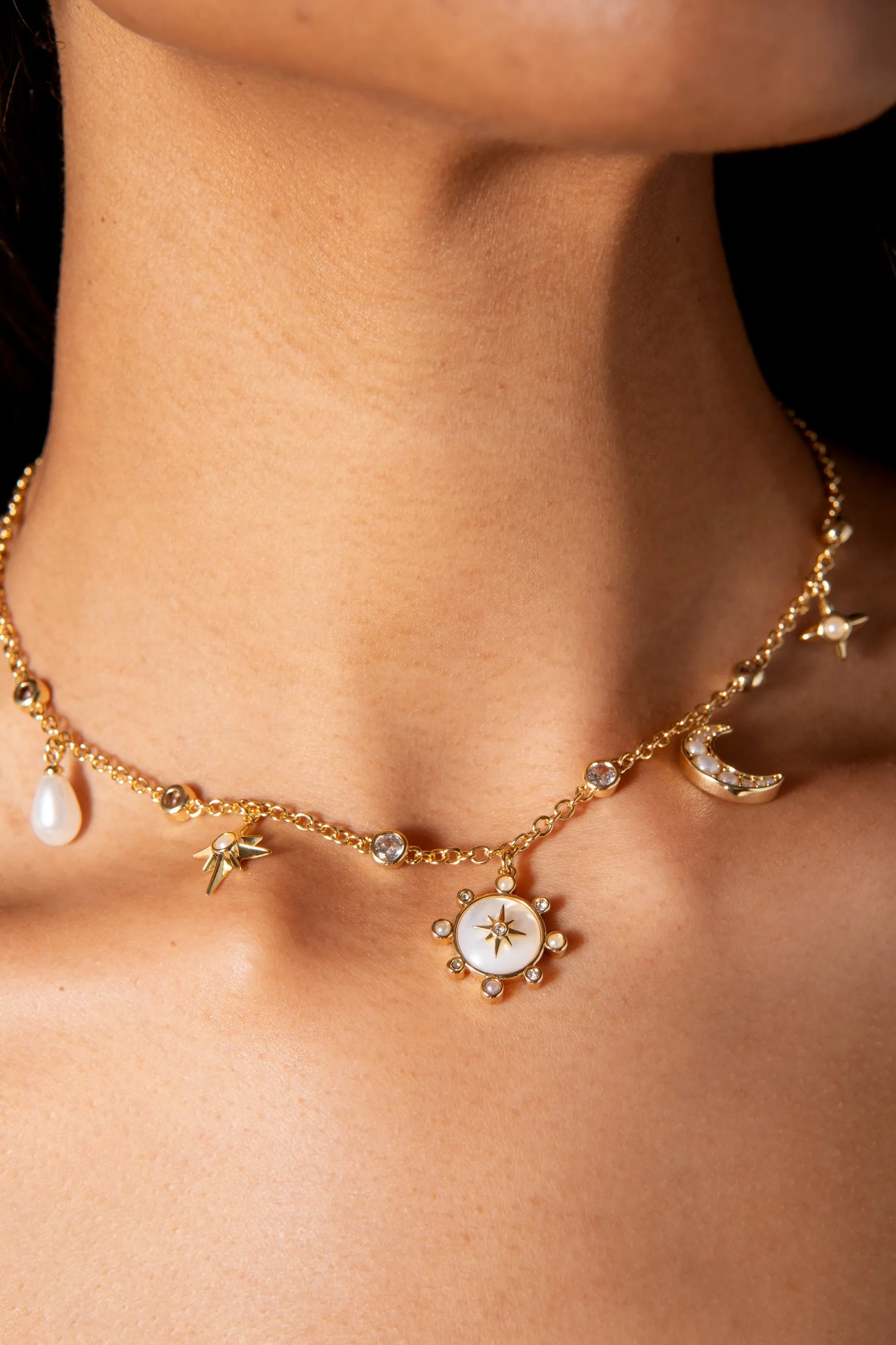 Stargazer Charm Necklace
