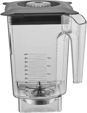 Stirring Tank Blender Cup，Compatible for Blendtec，Q-series825 Commercial Smoothie Machine Accessories Replacement(2pcs)