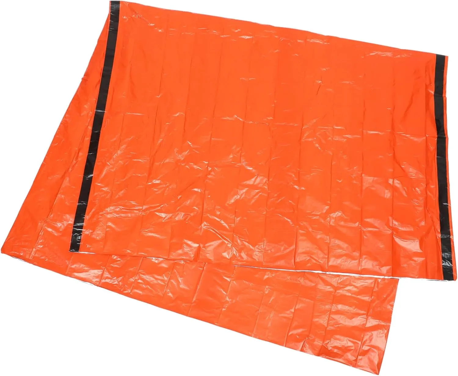 Survival Tent - Kit Emergency Aluminum Foil Tube Tent Picnic Pad for Outdoor Reflective Shelter for Cold Weather